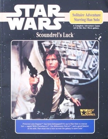 Book: Scoundrel's Luck (Star Wars) Solitary Role Playing Adventure Starring Han Solo
